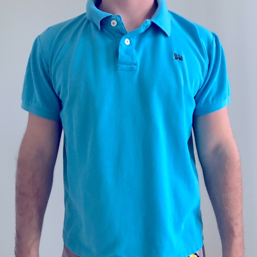 💥like new Polo Robin egg blue - Large Old Navy